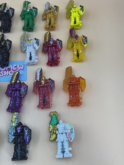 Dino Fury Keys Multi-Colored Version-  Power Rangers Dino Fury - Ryusoulkeys - Super Sentai Ryusoulger