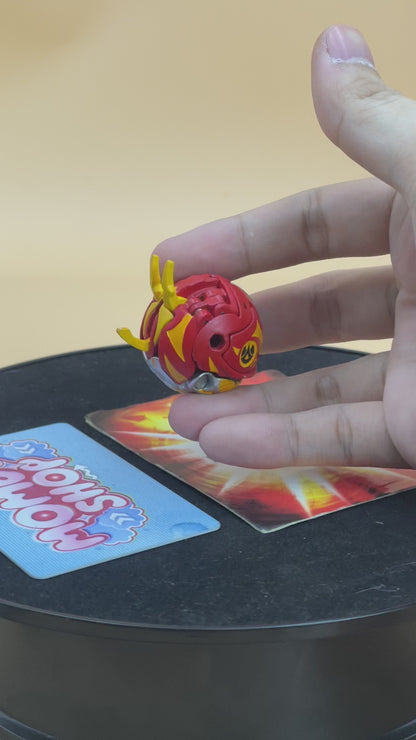 Bakugan Mercury Dragonoid B2 Pyrus | Repainted To Match The Anime Colors