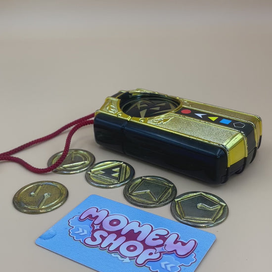 DX Doron Change Morpher from Power Rangers also known as DX Change from Super Sentai Kakuranger 1994, vintage DX Morpher roleplay collectible for Kakurangers fans.