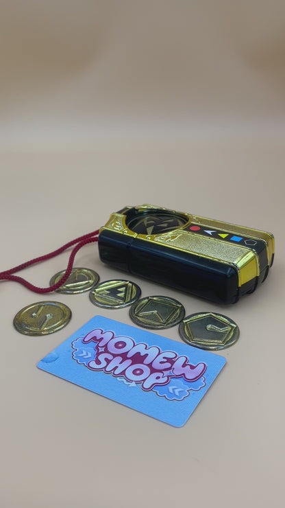 DX Doron Change Morpher from Power Rangers also known as DX Change from Super Sentai Kakuranger 1994, vintage DX Morpher roleplay collectible for Kakurangers fans.