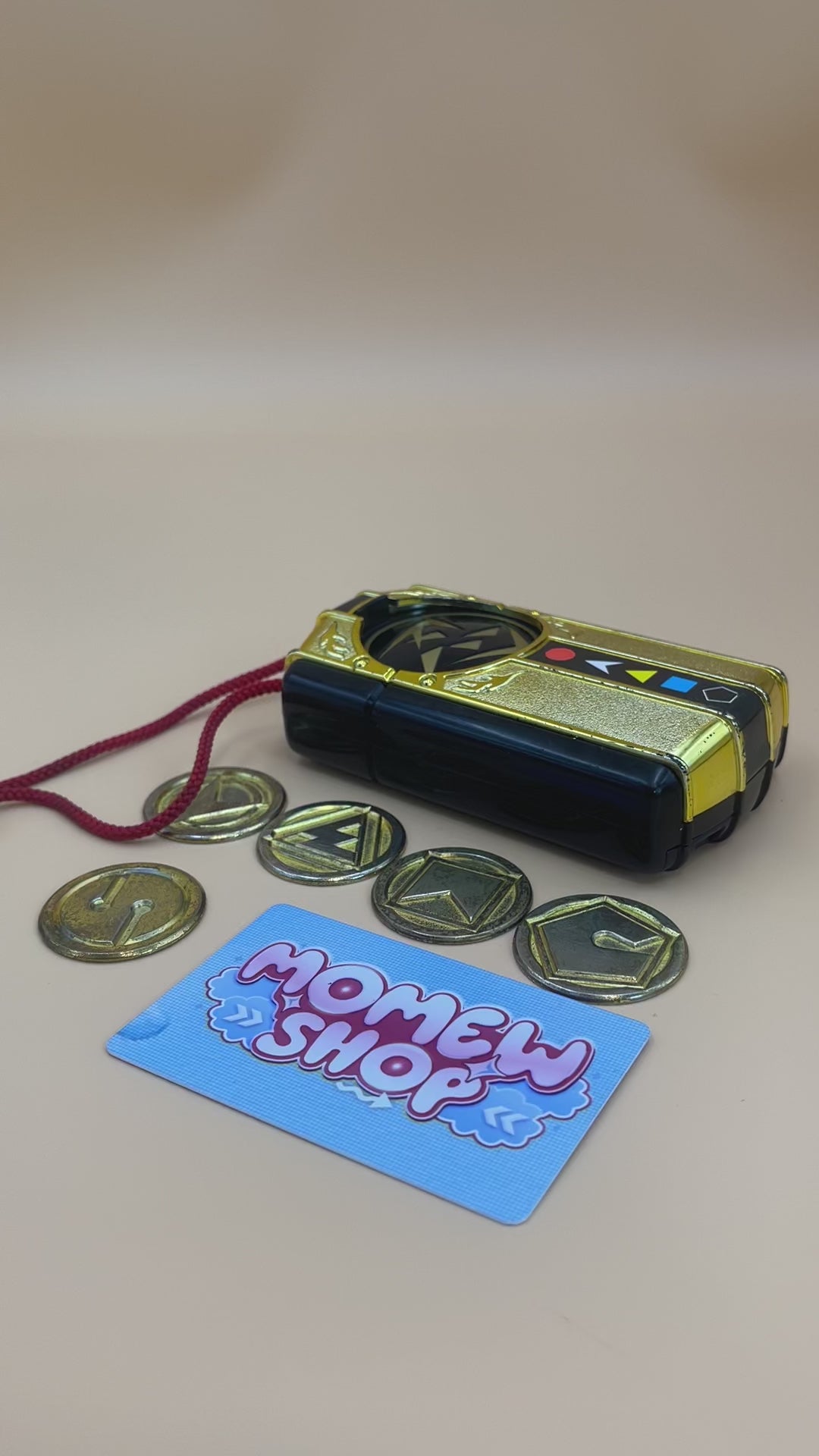 DX Doron Change Morpher from Power Rangers also known as DX Change from Super Sentai Kakuranger 1994, vintage DX Morpher roleplay collectible for Kakurangers fans.