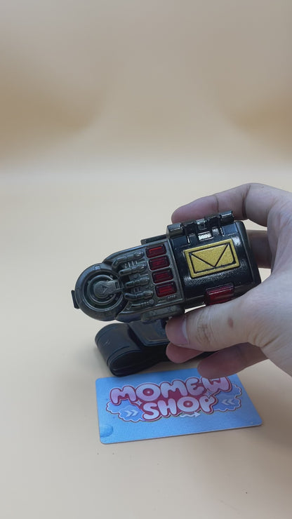 DX Degitaizer  & Astro Morpher from Power Rangers Turbo 1998 also known as DX Change from Super Sentai Megaranger 1997, vintage DX Morpher roleplay collectible for Space Rangers fans.