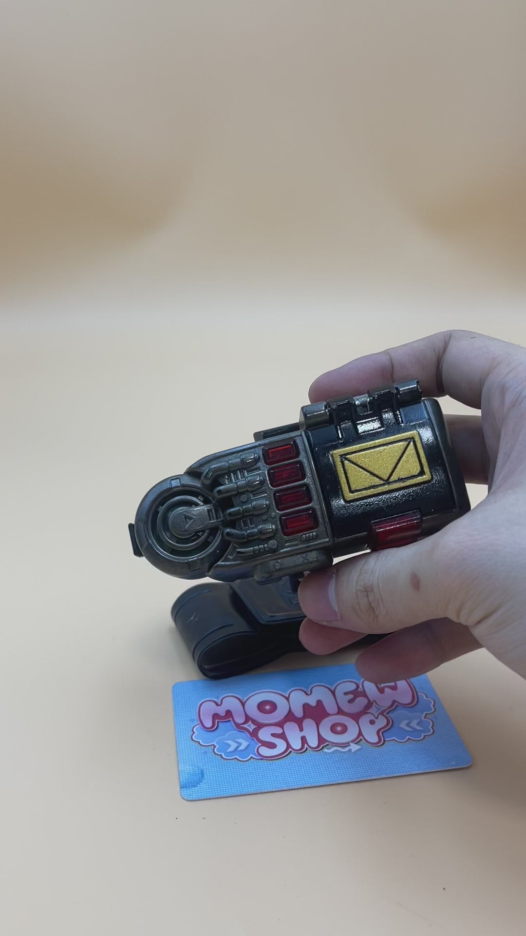 DX Degitaizer  & Astro Morpher from Power Rangers Turbo 1998 also known as DX Change from Super Sentai Megaranger 1997, vintage DX Morpher roleplay collectible for Space Rangers fans.