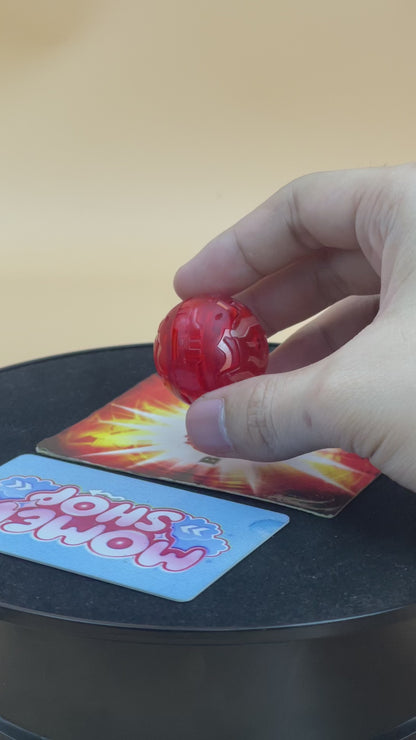 Bakugan Dual Hydranoid B2 Pyrus Translucent | Toy Bakugan Battle Brawlers