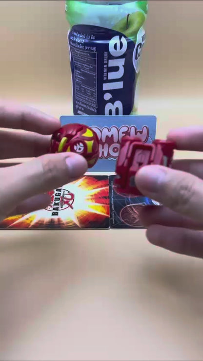 Bakugan Helix Dragonoid & Jetkor Battle Gear B2 Pyrus - Toy Bakugan Battle Brawlers