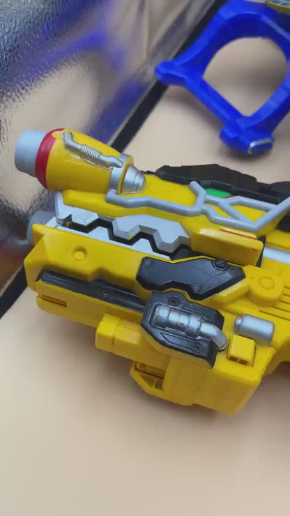 Morpher Power Rangers Dino Dino Charge - Dino Charge Morpher - Gold Ptera Morpher - Titano Charge Morpher (Kyoryuger)