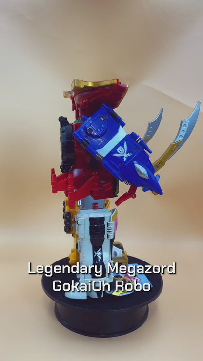Legendary Megazord Toy - Power Rangers Super Megaforce - DX GokaiOh Robo - Super Sentai Gokaiger