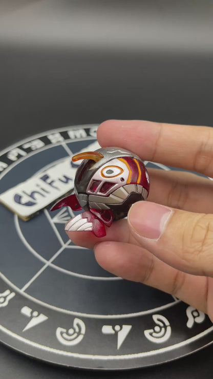 Pyrus Helios MK2 B2 Translucent | Custom Made Accurate Plastic Injection | Bakugan New Vestroia