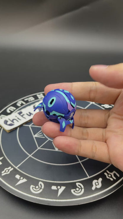 Siege B2 Aquos | Custom Made Accurate Plastic Injection | Bakugan Battle Brawlers