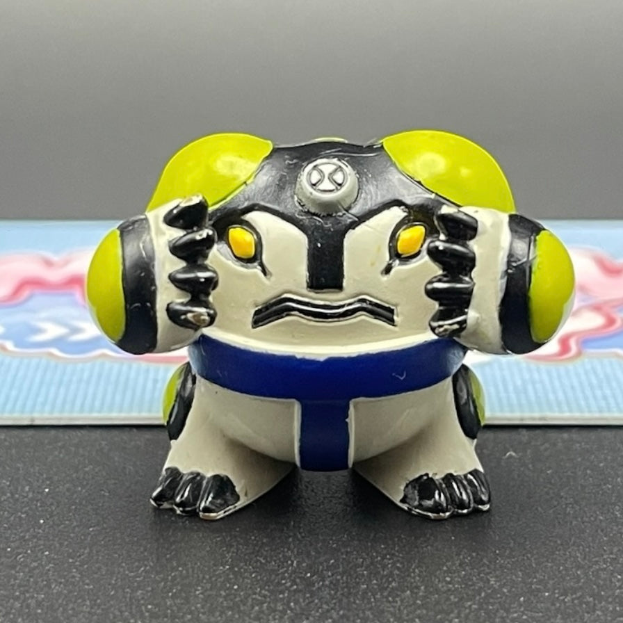 Cannonbolt character styled as a Sumo Slammers action figure.