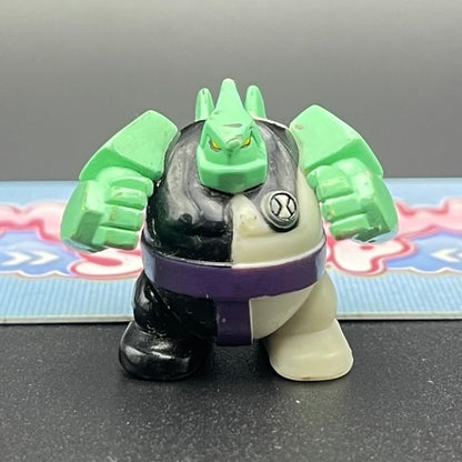 Diamondhead character in Sumo Slammers wrestling gear action figure.