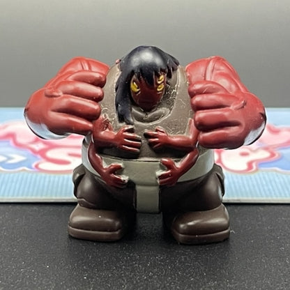 Kevin 11 mutant Four Arms absorption form in Sumo Slammers wrestling outfit action figure.