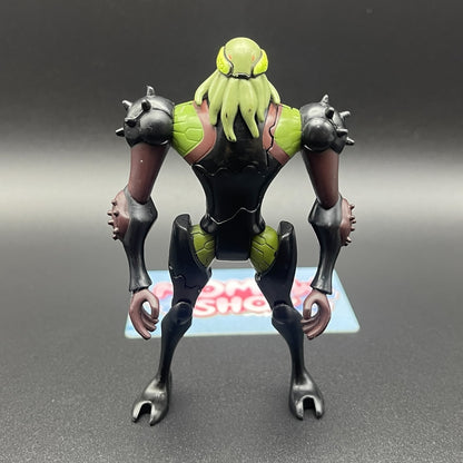 Front view of the classic Vilgax action figure from the original Ben 10 series.